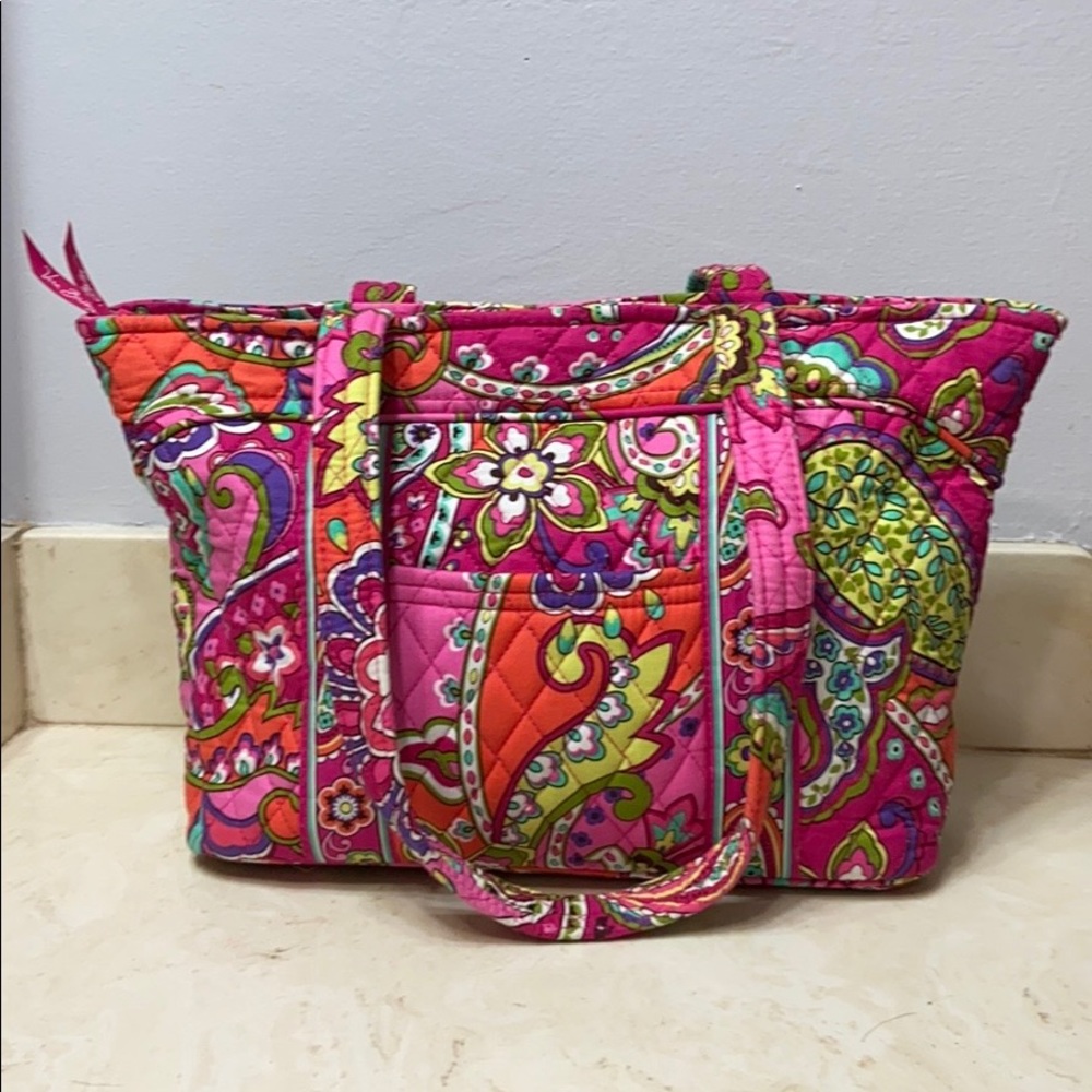 SOLD on ETSY Beautiful Vera Bradley Tote - Picture 2 of 16